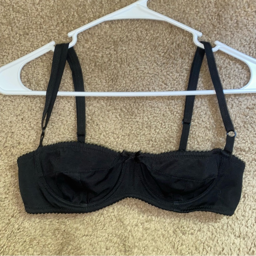 Dolce & Gabbana Black Bra 12.5” across